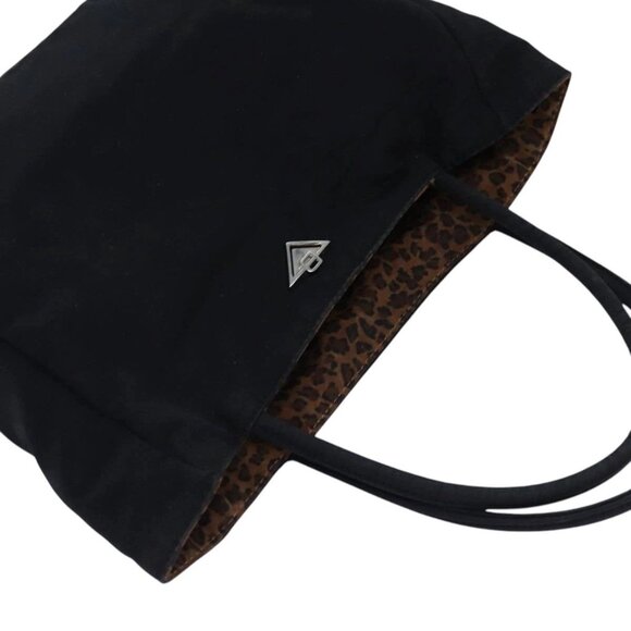 151208BT (L2) Bottega Veneta Hand Bag Black Nylon - Picture 6 of 12